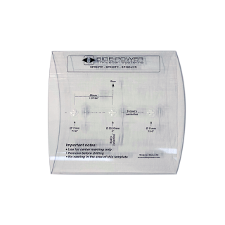 Bohrschablone Tunnel ø300mm