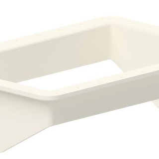 Rahmen-Flansch für ø250mm ausfahr. Strahlruder