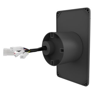 Product image of Dual Boat Switch Thruster Control Panel, Rectangular Grey Design