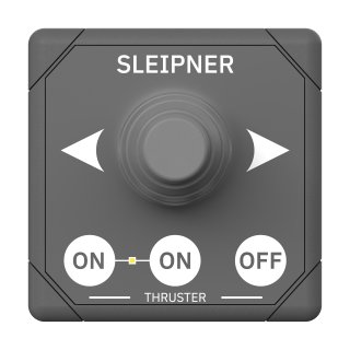 Product image of joystick thruster control panel, rectangular grey design 2