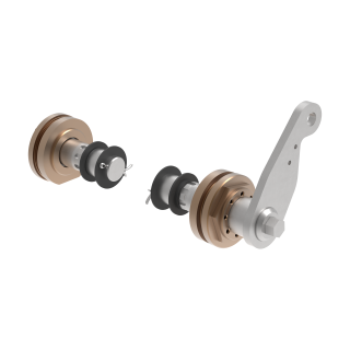 SRV horizontale Lagerungsachse, Tunnel 185mm