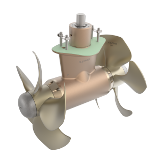 Getriebe komplett ø513