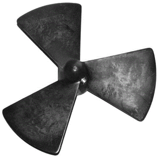 Propeller für Stahlruder 3bl ø250mm