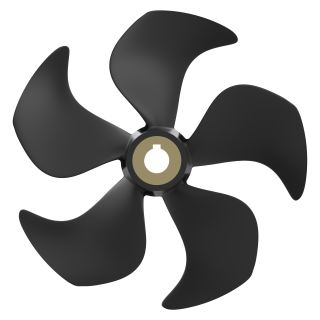 Q-Prop upgrade Propeller, 5bl RH ø250mm