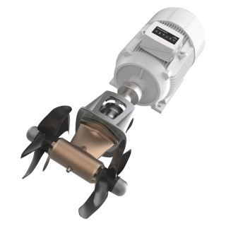 SAC450 Tunnel Strahlruder ø386mm 400V