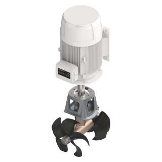 SAC520 Tunnel Strahlruder ø386mm 400V