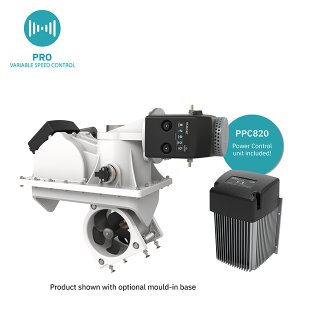 SRLP80 PRO Ausfahrb. Strahlruder 12V